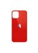 Захисне скло для iPhone 12/12 Pro CAA глянсове на задню панель червоне Red фото