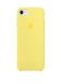 Чохол силіконовий soft-touch ARM Silicone Case для iPhone 5 / 5s / SE жовтий Lemonade фото