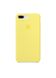 Чохол силіконовий soft-touch Apple Silicone case для iPhone 7 Plus / 8 Plus жовтий Lemonade фото