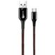USB Cable Baseus X-type Light Type-C (CATXD-A01) Black 1m