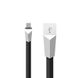 Кабель Micro-USB to USB Hoco X4 1,2 метра черный Black фото