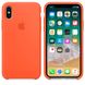 Чохол силіконовий soft-touch ARM Silicone case для iPhone Xr помаранчевий Orange