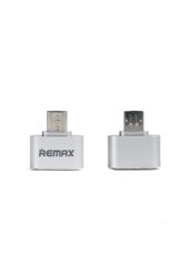 Перехідник Micro-USB to OTG Remax Silver RA-OTG фото