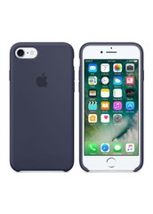 Чехол Apple Silicone case for iPhone 7/8 Midnight Blue фото