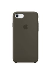 Чехол RCI Silicone Case iPhone 8/7 dark olive фото