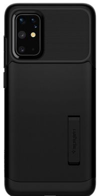 Чохол протиударний Spigen Original Slim Armor з підставкою для Samsung Galaxy S20 Plus чорний ТПУ + пластик Black фото