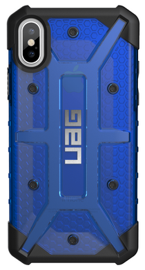 Чохол протиударний UAG Plasma для iPhone X / Xs синій ТПУ + пластик Cobalt фото