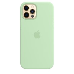 Чехол силиконовый soft-touch ARM Silicone Case для iPhone 13 Pro Max зеленый Pistachio фото