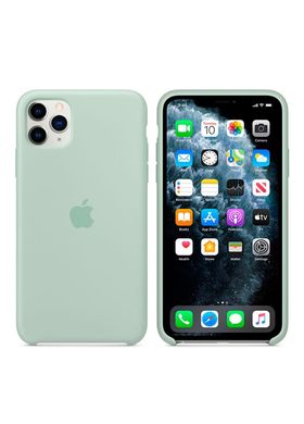 Чохол силіконовий soft-touch Apple Silicone case для iPhone 11 Pro м'ятний Beryl фото