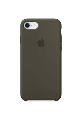 Чохол силіконовий soft-touch RCI Silicone Case для iPhone 7/8 / SE (2020) сірий Dark Olive фото