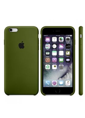 Чохол силіконовий soft-touch ARM Silicone Case для iPhone 6 / 6s зелений Army Green фото