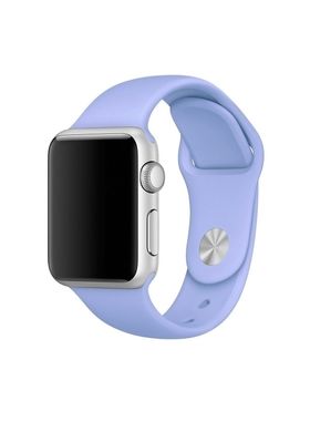 Ремінець Sport Band для Apple Watch 38 / 40mm силіконовий фіолетовий спортивний size (s) ARM Series 6 5 4 3 2 1 Lilac фото