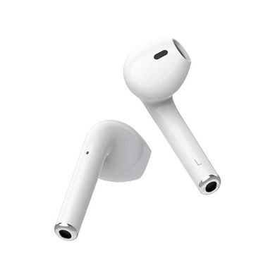 Навушники бездротові вкладиші Hoco ES20 Bluetooth з мікрофоном білі White фото