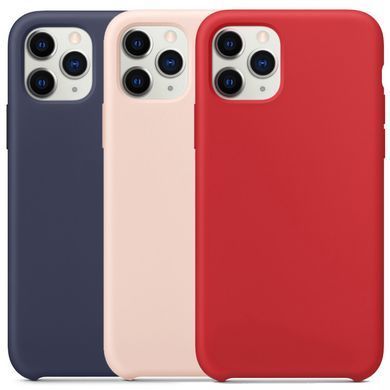Чехол Silicone Case AAA для Apple iPhone 11 Pro Pomegranate фото