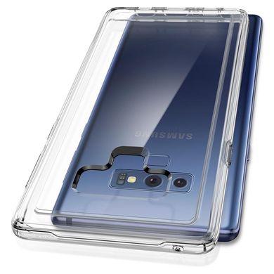 Чохол протиударний Spigen Original Slim Armor Crystal для Samsung Galaxy Note 9 прозорий силіконовий Clear фото