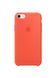 Чохол силіконовий soft-touch ARM Silicone Case для iPhone 5 / 5s / SE помаранчевий Nectarine фото