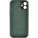 Чохол Silicone Case Full Camera Protective AA для Apple iPhone 12 Pine green