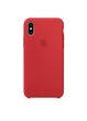 Чехол силиконовый soft-touch Apple Silicone case для iPhone Xs Max красный PRODUCT Red