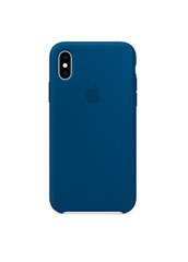 Чохол силіконовий soft-touch ARM Silicone case для iPhone Xr синій Blue Cobalt фото