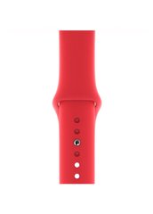 Ремінець Sport Band для Apple Watch 38 / 40mm силіконовий червоний спортивний size (s) ARM Series 6 5 4 3 2 1 Product Red фото