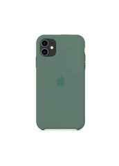 Чехол силиконовый soft-touch ARM Silicone Case для iPhone 12 Mini зеленый Pine Green фото