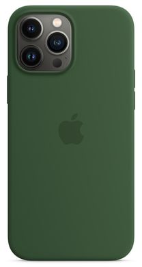 Чохол Silicone Case with Magsafe для iPhone 13 Pro Clover Green AAA фото