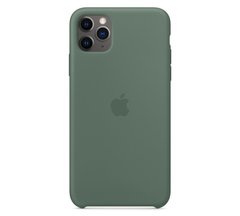 Чохол силіконовий soft-touch Apple Silicone case для iPhone 11 Pro зелений Pine Green фото
