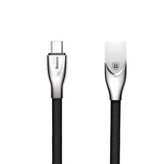 Кабель USB to USB Type-C Baseus (CATXN-01) 1 метр чорний Black фото