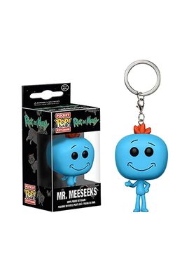Фигурка - брелок Pocket pop keychain Rick and Morty - Mr.Meeseeks 3.6 см фото