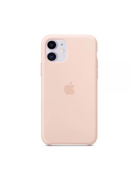 Чехол Apple Silicone case for iPhone 11 pink sand фото