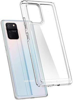 Чехол противоударный Spigen Original Ultra Hybrid для Samsung Galaxy S10 Lite прозрачный Crystal Clear фото