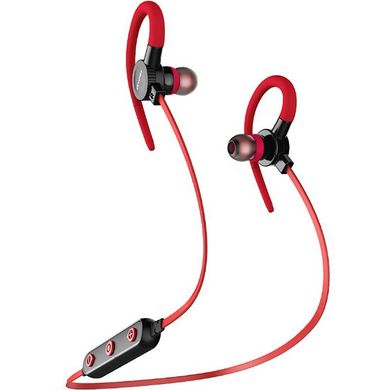 Навушники бездротові вакуумні Awei B925BL Sport Bluetooth з мікрофоном червоні Red фото