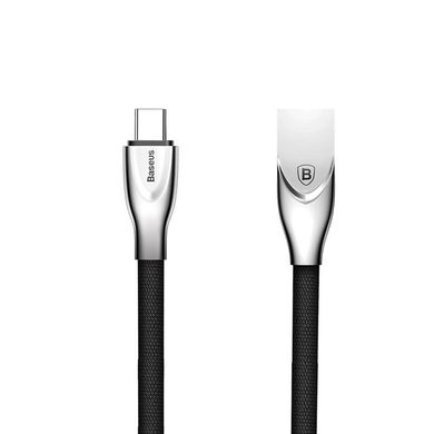 Кабель USB to USB Type-C Baseus (CATXN-01) 1 метр чорний Black фото