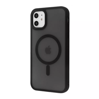 Чохол WAVE Matte Insane Case with MagSafe iPhone 11 Black фото