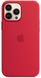 Чохол Silicone Case with Magsafe для Apple iPhone 13 Pro Max Red AAA