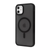 Чохол WAVE Matte Insane Case with MagSafe iPhone 11 Black фото