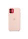 Чехол силиконовый soft-touch Apple Silicone Case для iPhone 11 розовый Pink Sand