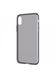 Чехол силиконовый ARM плотный для iPhone Xr прозрачный Clear Gray