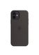 Чохол силіконовий soft-touch Apple Silicone case with Mag Safe для iPhone 12/12 Pro чорний Black