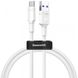 USB Cable Baseus Double Loop Fast Charging Type-C (CATSH-B02) White 1m