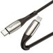 Кабель Lightning to USB-Type-C Baseus (QC 3.0) (CATLSP-01) 1 метр чорний Black