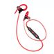 Навушники бездротові вакуумні Awei B925BL Sport Bluetooth з мікрофоном червоні Red