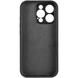 Чехол Silicone Case Full Camera Protective AA для Apple iPhone 16 Pro Black
