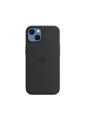 Чохол силіконовий soft-touch Apple Silicone case для iPhone 13 синій Midnight фото