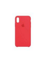 Чохол силіконовий soft-touch ARM Silicone case для iPhone X / Xs червоний Red Raspberry фото