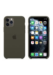 Чохол силіконовий soft-touch RCI Silicone case для iPhone 11 Pro сірий Dark Olive фото