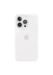 Чехол силиконовый soft-touch ARM Silicone Case для iPhone 13 Pro Max белый White фото