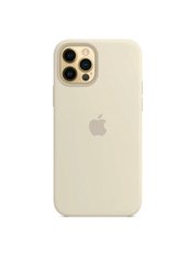 Чехол силиконовый soft-touch ARM Silicone Case для iPhone 12 Pro Max серый Stone фото