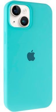 Чехол Silicone Case Full Protective AA для Apple iPhone 14 Navy blue фото