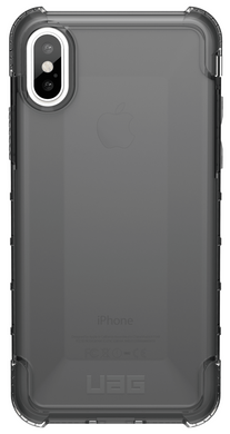 Чохол протиударний UAG Folio Plyo для iPhone X / Xs прозорий ТПУ + пластик Ash фото